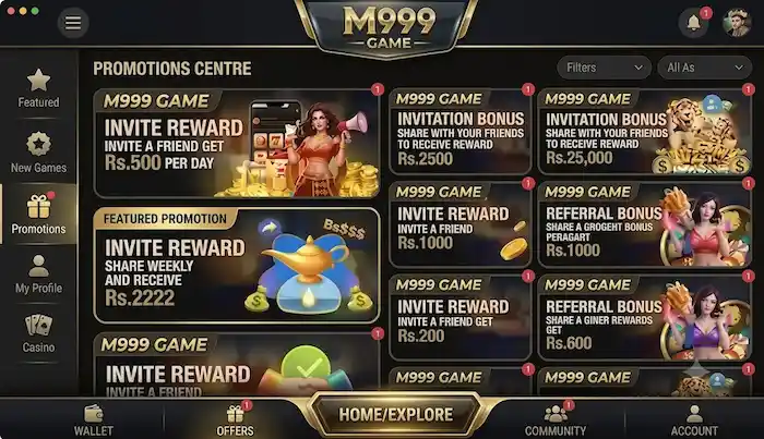 M999 Game Interface image