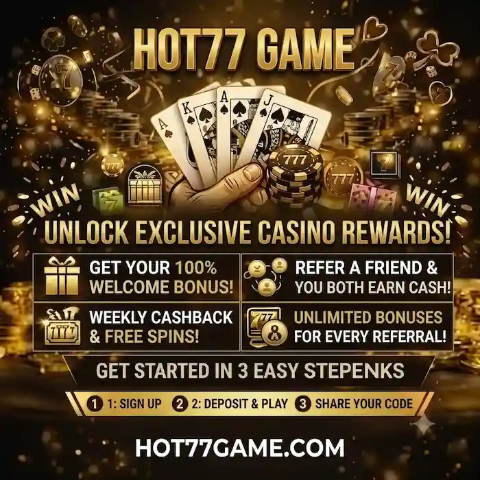 Hot77 Game interface image