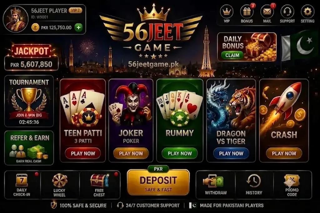 56Jeet Game interface image