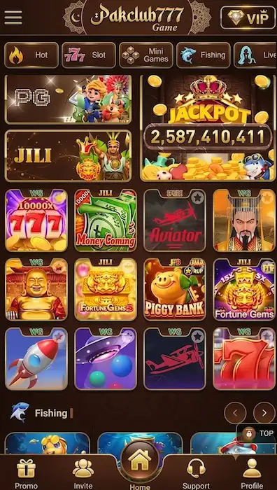 PKClub777 Game interface image