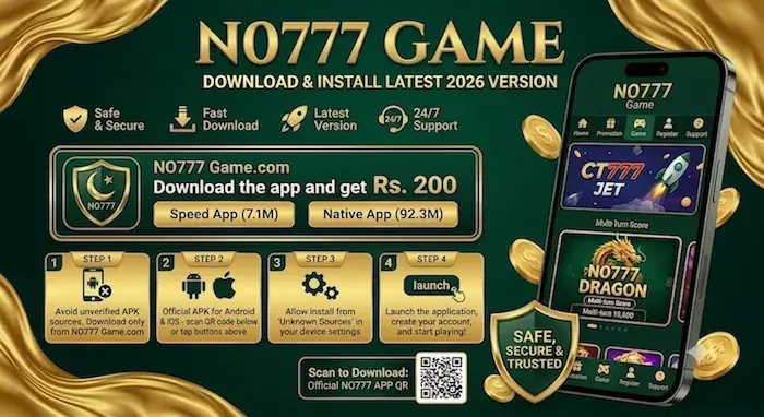 NO777 Game interface image