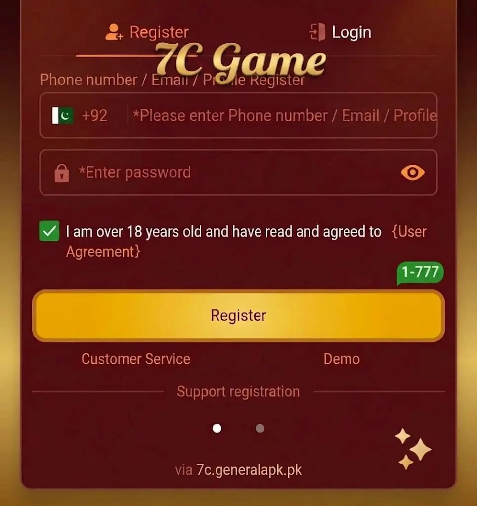 7c Game interface image