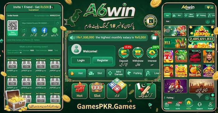 A6 Win Game interface image