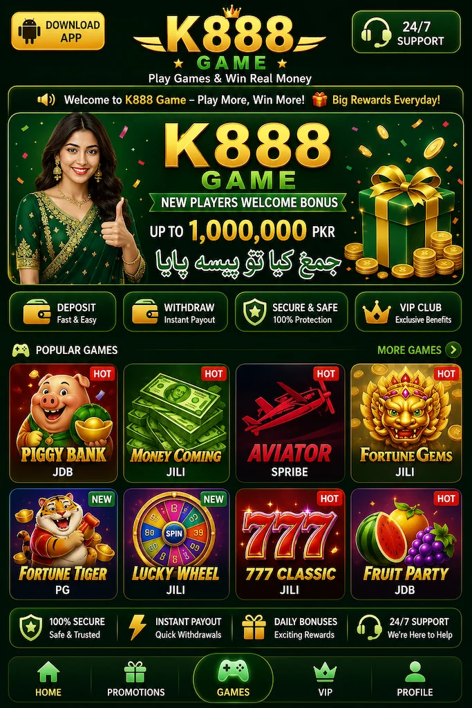 K888 Game interface image