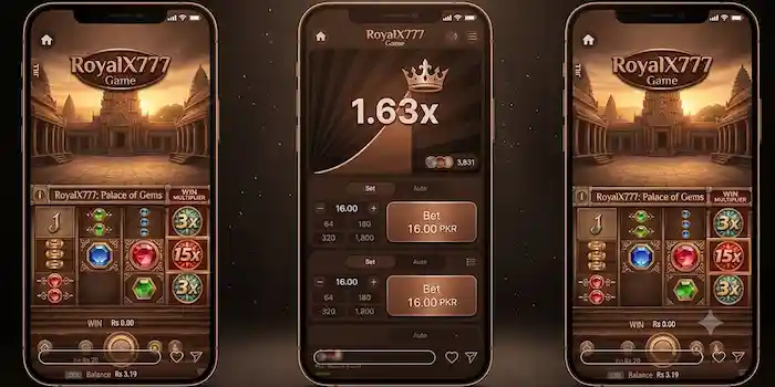 RoyalX777 Game interface image