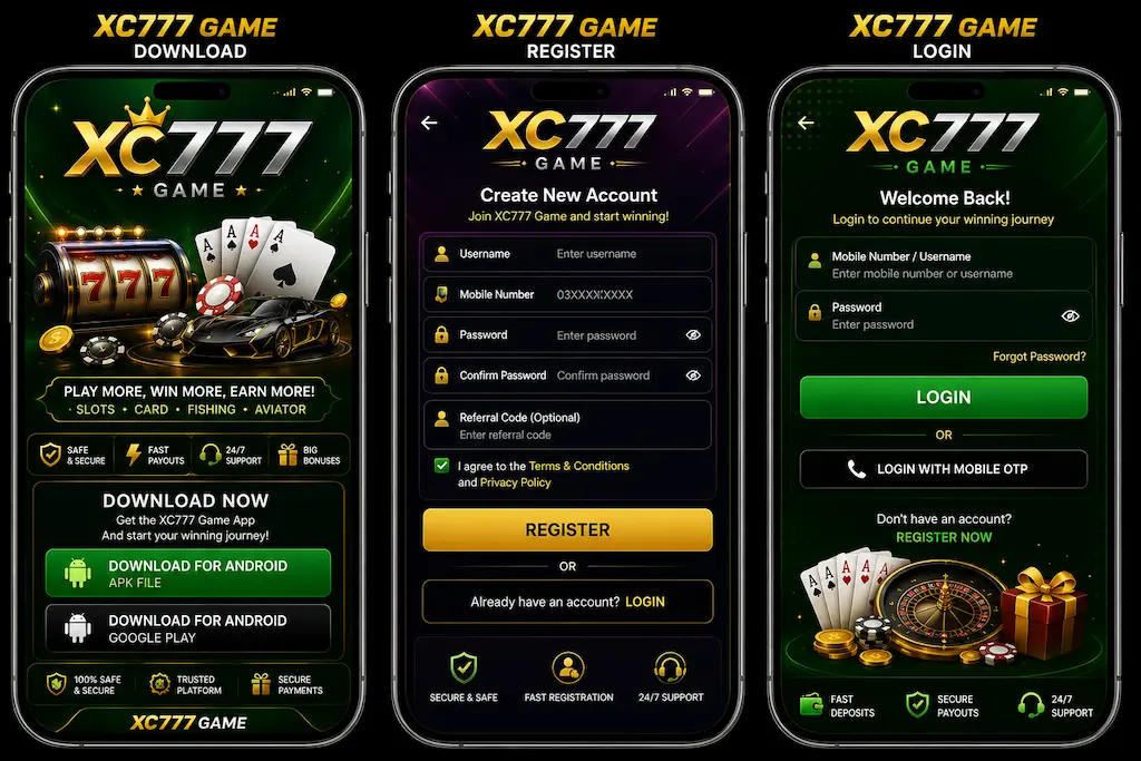 Xc777 Game interface image
