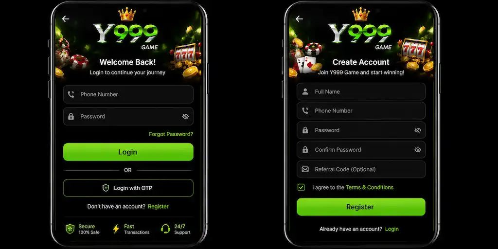 Y999 Game interface image