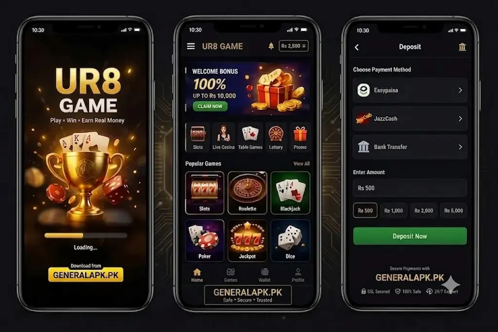 UR8 Game interface image