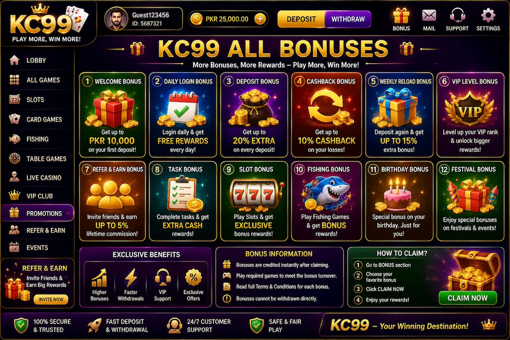 KC99 Game interface image