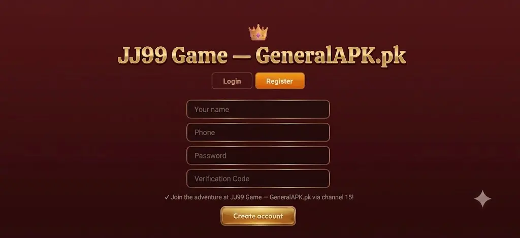 JJ99 Game interface image 