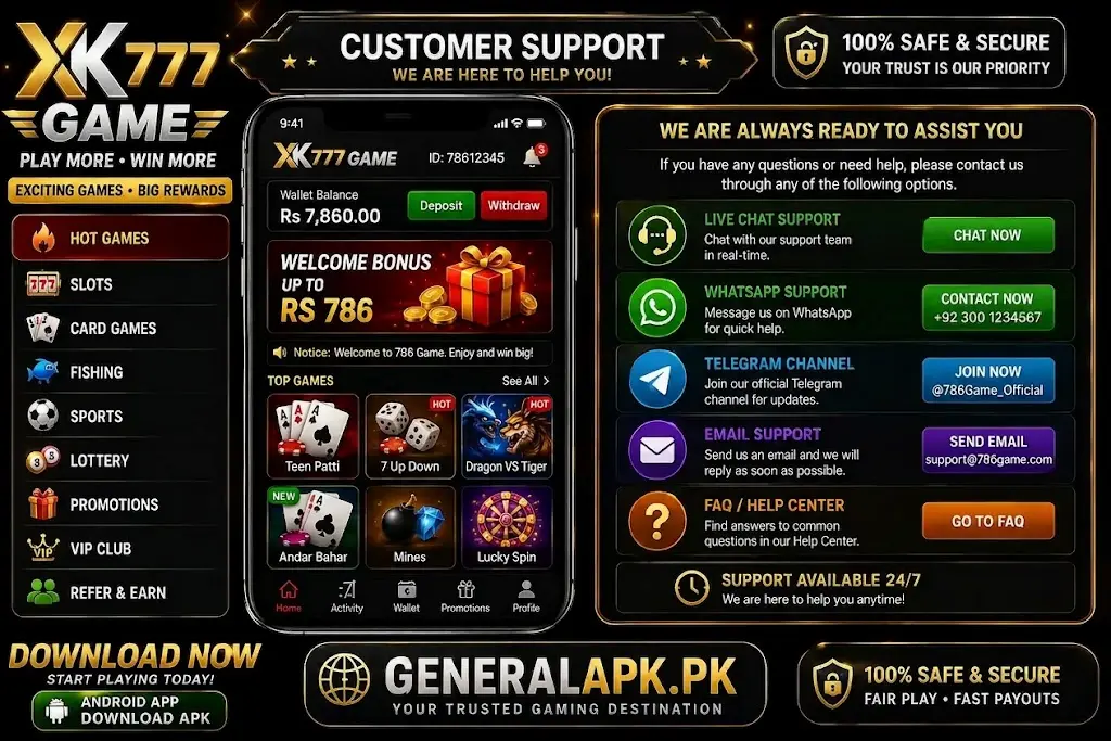 XK777 Game interface image